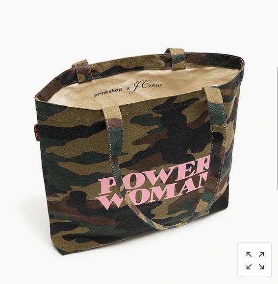 NWT J. Crew X prinkshop reusable everyday tote in - Picture 2 of 7